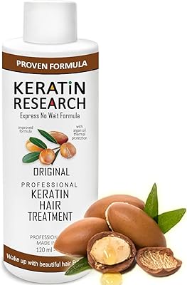 Traitement capillaire complexe à la kératine brésilienne, 120 ml, résultats de lissage professionnels