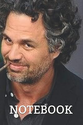 Cahier mark ruffalo : parfait pour prendre des notes, dessiner, couverture mate souple