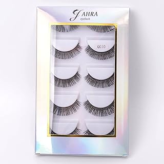 Jahra 5 paires de faux cils russes, cils en bande russe d curl