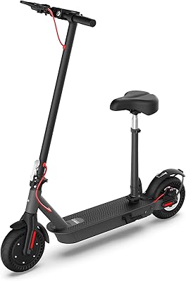 Scooter électrique hiboy s2 pro avec siège - moteur 500 w - pneus