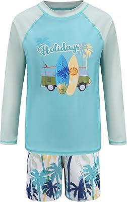 Un ensemble de maillots de bain deux pièces pour enfants composé d'un