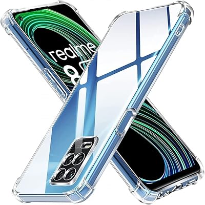 Coque de protection arrière en tpu transparent anti-rayures mazz avec coins anti-rayures renforcés