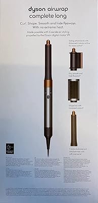 Lisseur de cheveux dyson airrap (cuivre et argent) - édition cadeau | modèle