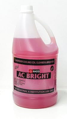 Nettoyant pour serpentin de climatiseur raco brite pour unité ac (gallon) - qualité