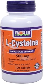 Now foods l-cystéine ​​500 mg - 100 comprimés, paquet de 3