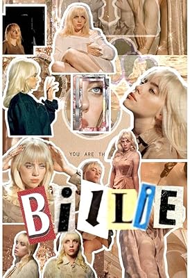 Affiche billie eilish pour la maison, le bureau, la chambre d'étudiant | affiche