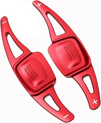 Palette de volant modifiée en aluminium, décoration intérieure 2 pièces, pour volkswagen golf
