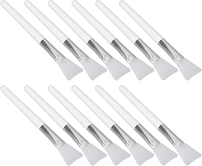 Outil applicateur de masque facial, brosse pour masque facial, prise confortable, 12 pièces