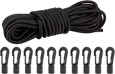 Corde en caoutchouc anti-choc delfino - corde de kayak extensible avec crochet
