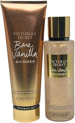 Collection de lotions et de parfums en spray bare vanilla shimmer de victoria's