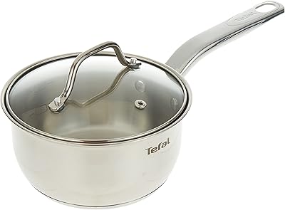 Tefal intuition sauce pot, 16 cm, acier inoxydable 18/10 premium, capacité 1,3 litre