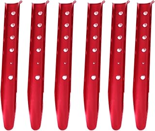 Piquets de tente azarksis en forme de u légers et robustes en aluminium