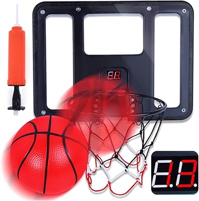 Cool baby panier de basket d'intérieur avec marqueur électronique, panier de basket d'intérieur