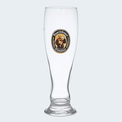 Tasse à bière de blé originale franziskaner, 0,5 l, meilleure vente blanche amusante.