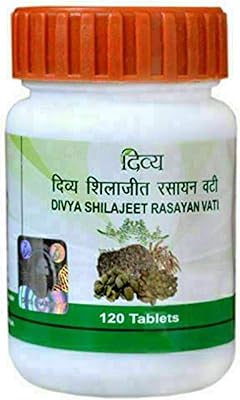 Patanjali divya shilajit rasayan vati - 120 comprimés
