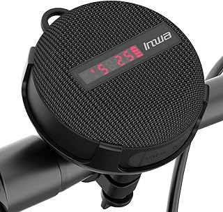 Haut-parleur bluetooth portable inoa, haut-parleur de vélo avec affichage de la vitesse, haut-parleur