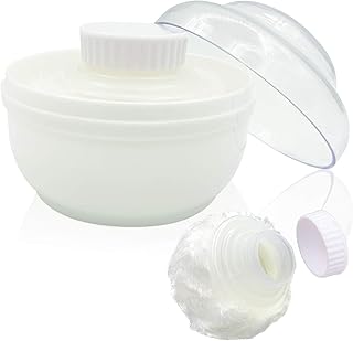 Récipient de stockage de poudre pour le corps grand récipient de corps moelleux