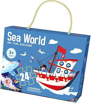 Puzzle 24 pièces pour enfants à partir de 3 ans, jeux d'activités éducatives