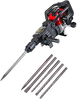 Marteau de démolition à essence zeldyk 32,7 cc, marteau portatif, marteau perforateur à