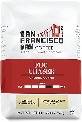 Café moulu de la baie de san francisco - fog chaser