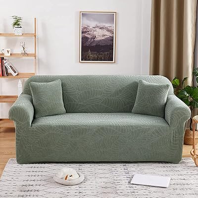 Housse de canapé mofish en jacquard extensible grande housse antidérapante et lavable