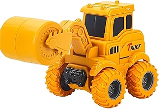 Milike mini véhicule d'ingénierie de simulation pour enfants, push to drive, excavatrices, bulldozers, rouleaux compresseurs, grappin, cadeaux pour enfants (rouleau routier). Shopping en ligne au Sénégal ? Pensez Diaytar !
