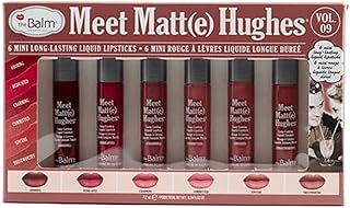 Ensemble de 6 rouges à lèvres mats multicolores thebalm - paquet de 1