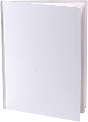 Ashley productions ash10700 livre vierge à couverture rigide 6" de large, 8"