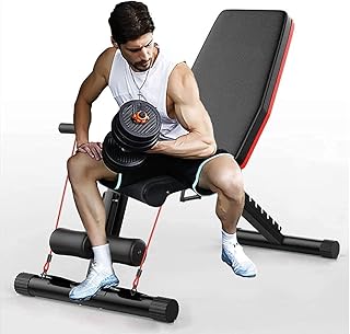 Banc de musculation réglable polyvalent cool baby pour entraînement physique, exercice de fitness