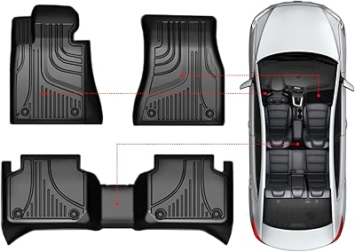 Aomsazto tapis de sol automobile pour toyota avalon 2019 2020 2021 2022 2023