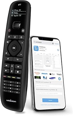 Télécommande universelle sofabaton u1 avec réglage d'application et écran oled télécommande entièrement intelligente