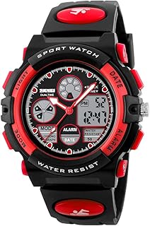 Montre numérique à quartz doself pour enfants, montre de sport de plein air