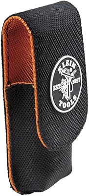 Porte-couteau kleen tools 5248 tradesman pro avec clip métallique et couvercle magnétique étui