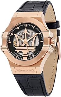 Montre automatique potenza r8821108039 squelette à cadran noir pour homme noir
