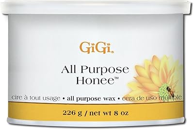 Cire d'épilation tout usage gg honey avec formule de cire d'abeille, 8 oz