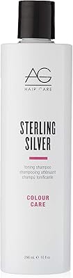 Shampoing tonifiant ag hair cosmetics sterling silver pour unisexe, 295 ml