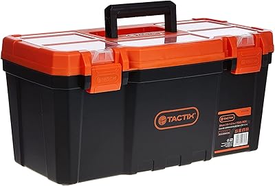 Boîte à outils en plastique tactix 50 cm (19-1/2")