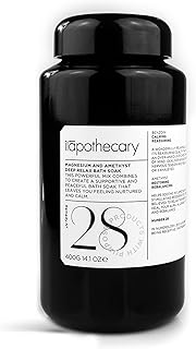 Bain relaxant profond au magnésium et à l'améthyste ilapothecary d'ila-spa - 400 g