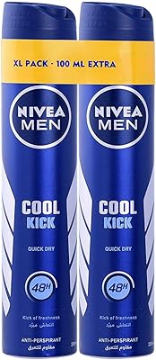 Déodorant spray nivea pour homme - 2 x 150 ml
