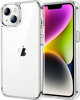 Coque jetech pour iphone 14 6,1 pouces, coque anti-jaunissement et absorption des chocs