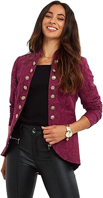 Veste militaire florale pour femme de joe brown (paquet de 1)