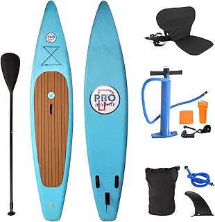 Planche de stand up paddle gonflable promarine accessoires et sac à dos