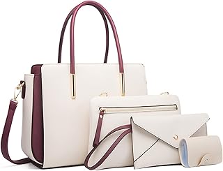 Un ensemble de sac à main moderne pour femme composé de 4 pièces