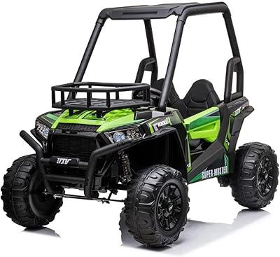 Red0 beach buggy électrique 360 ​​adventure 12v utv pour enfants - vert