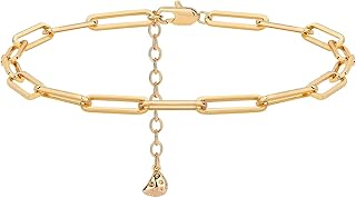 Bracelet de cheville assis pour femme, chaîne de pied pendante en or magnifique