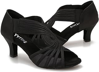 Chaussures de danse de salon latine pour femmes, chaussures de danse pour pratique