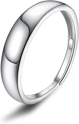 Bague en argent sterling 925 pour femmes et hommes, bague de fiançailles