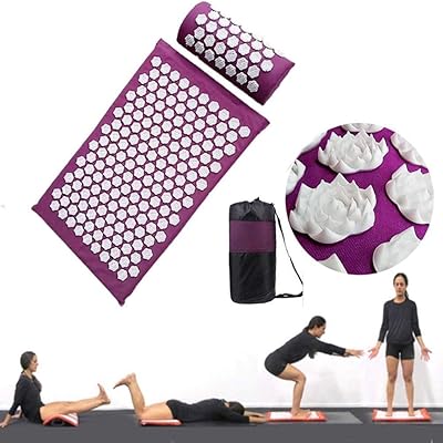 Tapis de pression - coussin de massage des ongles acupuncture sciatique biologique naturelle