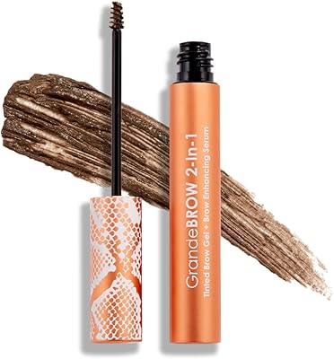 Grande cosmetics grande brow gel teinté sourcils 2 en 1 + sérum sublimateur