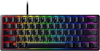 Mini clavier de jeu razer huntsman 60 % : les touches